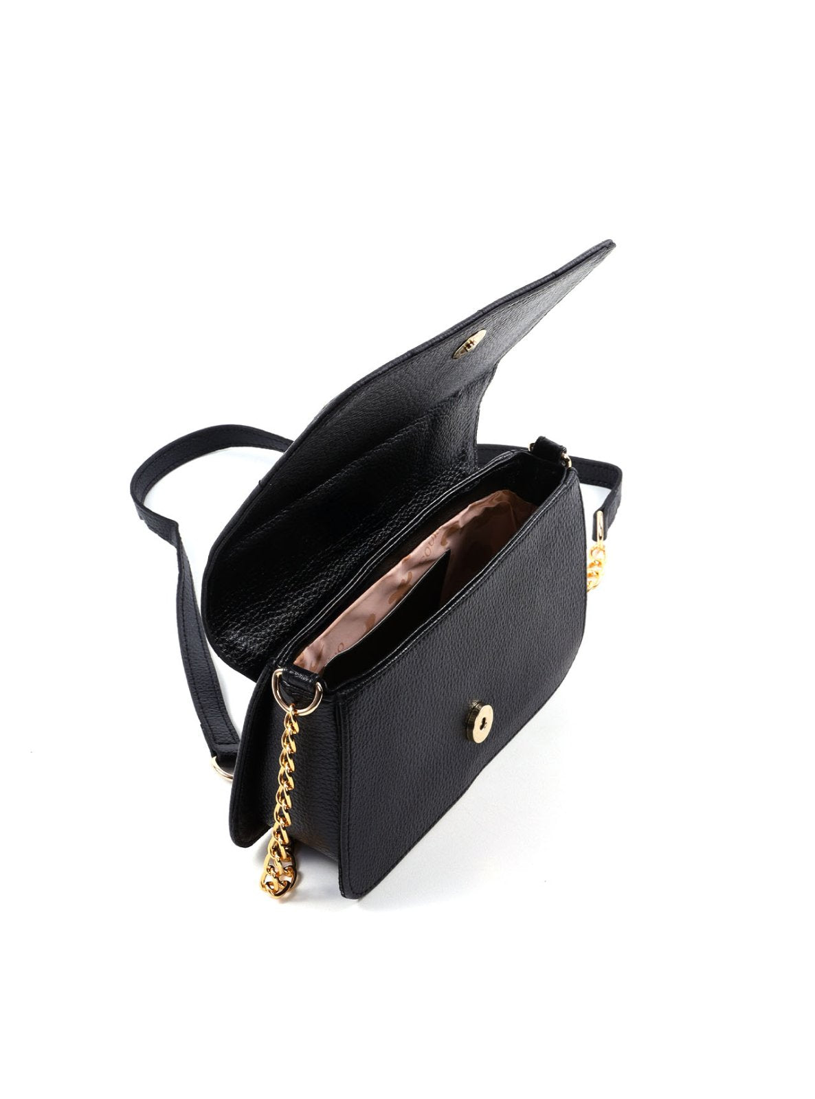 Bolsa Saddle Corrente Média Preta BSI-5516 - PR