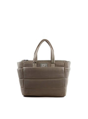 Bolsa Shopper de Tela com Bolsos - Verde BSI-6252 - VD
