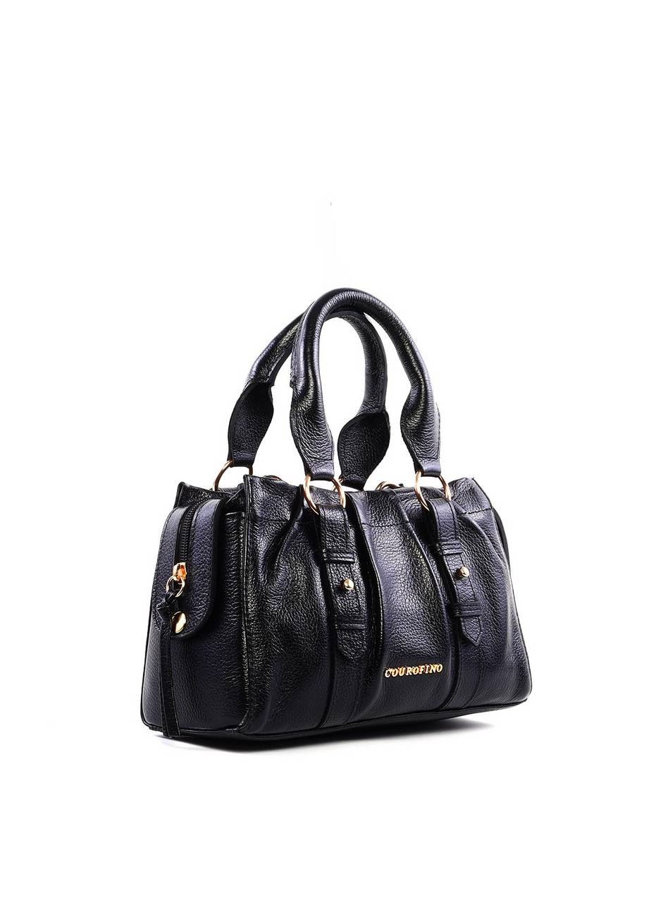 Bolsa Tote Drapeada - Preta BSI-6391 - PR