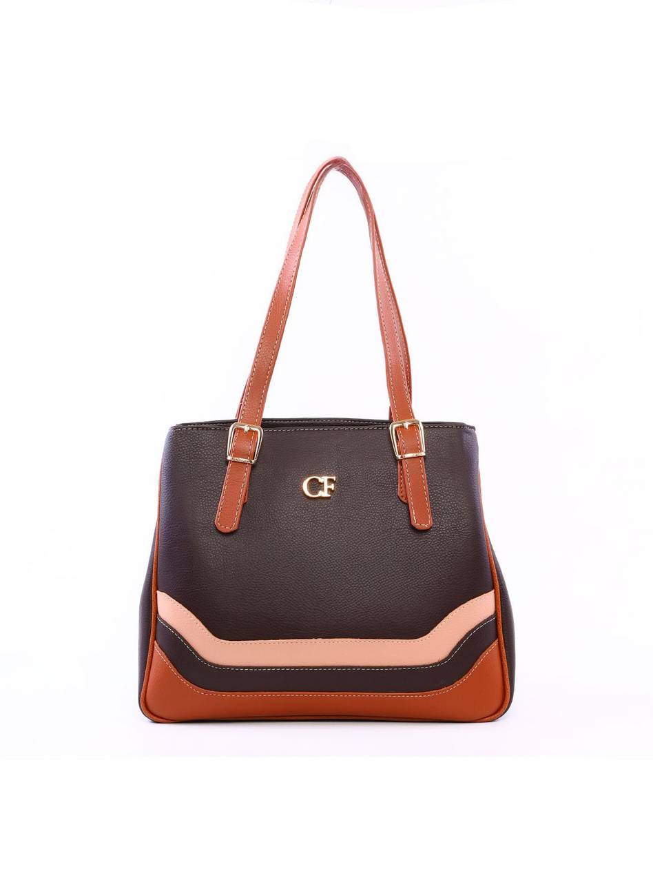 Bolsa Tote Tiracolo Alça Regulável - Cacau BSI-5746 - CA