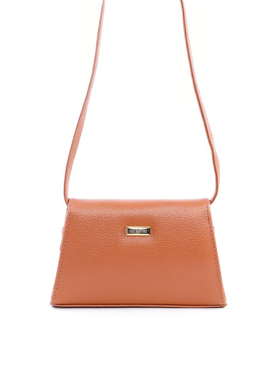 Bolsa Satchel Transversal com Fivelas - Castor BSI-6112 - CS