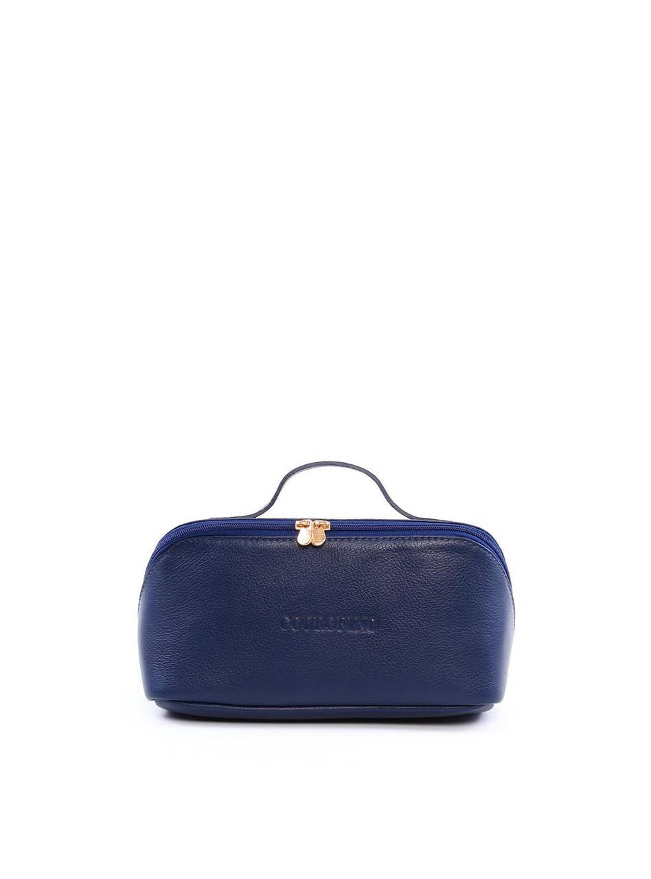 Necessaire Feminina Retangular com Alça de Mão - Azul NSI-139 - AZ
