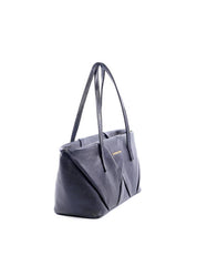 Bolsa Baguette de Mão Alongada com Recortes - Preta BSI-6122 - PR