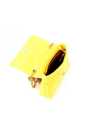 Bolsa Feminina Clutch Pequena - Amarela BSI-5949 - AM