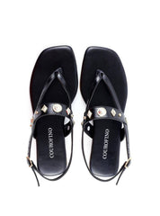 Rasteira de Dedo Tira Longa - Preta SDI-11879 - PR