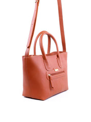 Bolsa Tote de Mão com Costuras - Castor BSI-6131 - CS