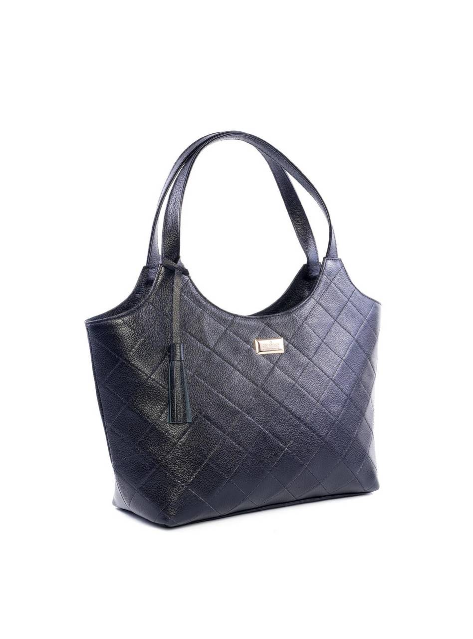 Bolsa com Barbicacho e Bolso Traseiro - Preta BSI-6133 - PR