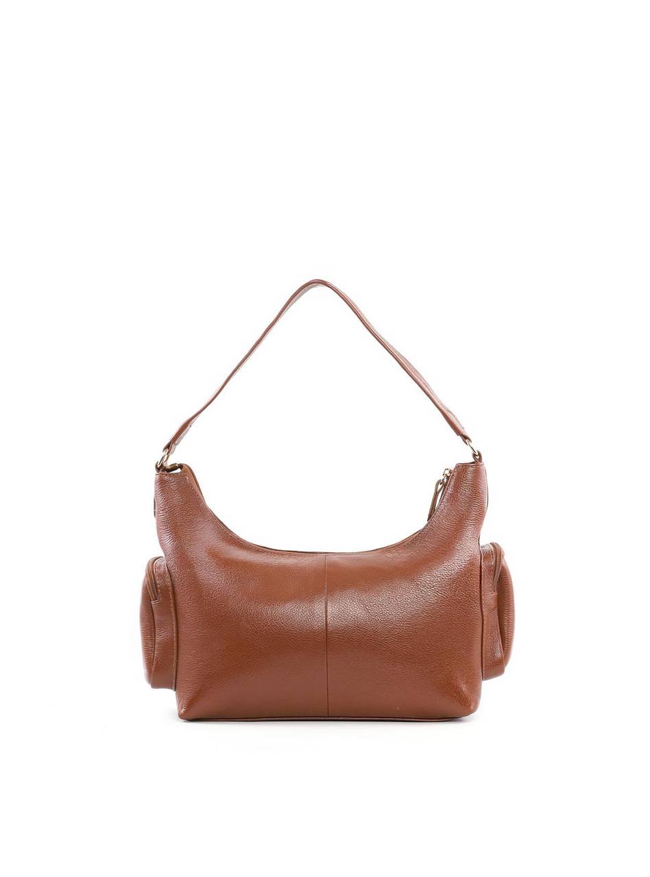 Bolsa Tote Média Multipocket Whipstitch - Castor BSI-6414 - CS