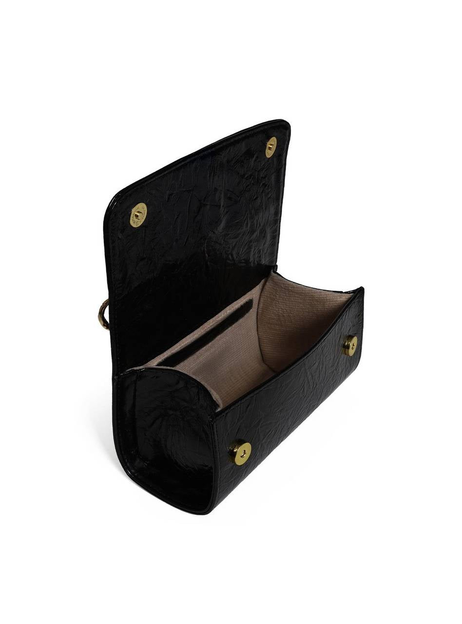 Bolsa Baú Média Tiracolo Removível - Preta BSI-5963 - PR