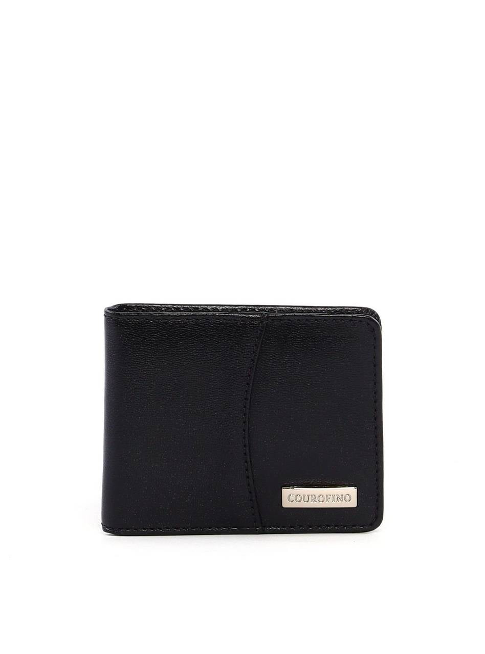 Carteira Masculina Slim com Costura Vertical - Preta CAI-1034 - PR