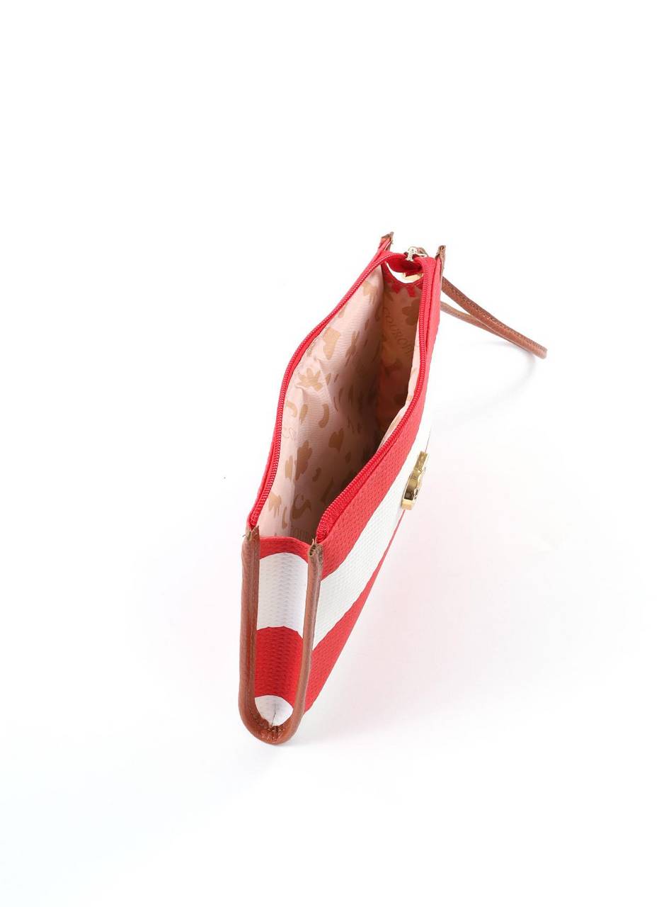Necessaire Quadrada com Listras NSI-176 - B&V