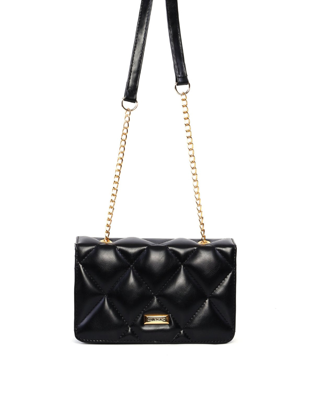 Bolsa Satchel Pequena Transversal com Matelassê BSI-6522 - PR