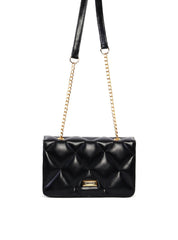 Bolsa Satchel Pequena Transversal com Matelassê BSI-6522 - PR