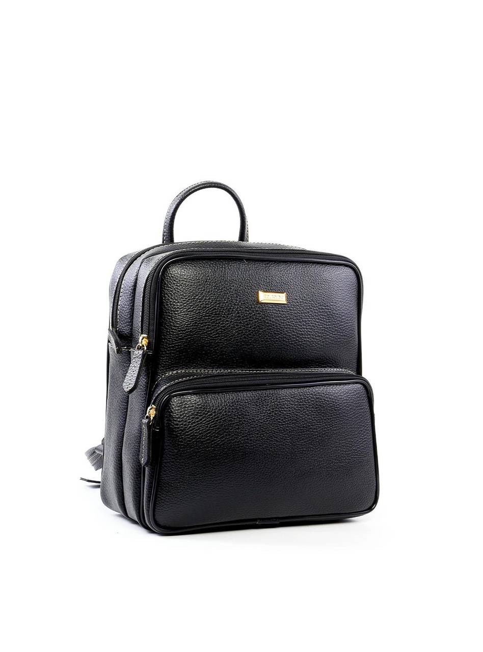 Mochila Feminina Quadrada com Duas Divisórias - Preta MEI-466 - PR
