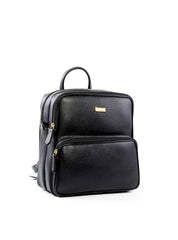 Mochila Feminina Quadrada com Duas Divisórias - Preta MEI-466 - PR