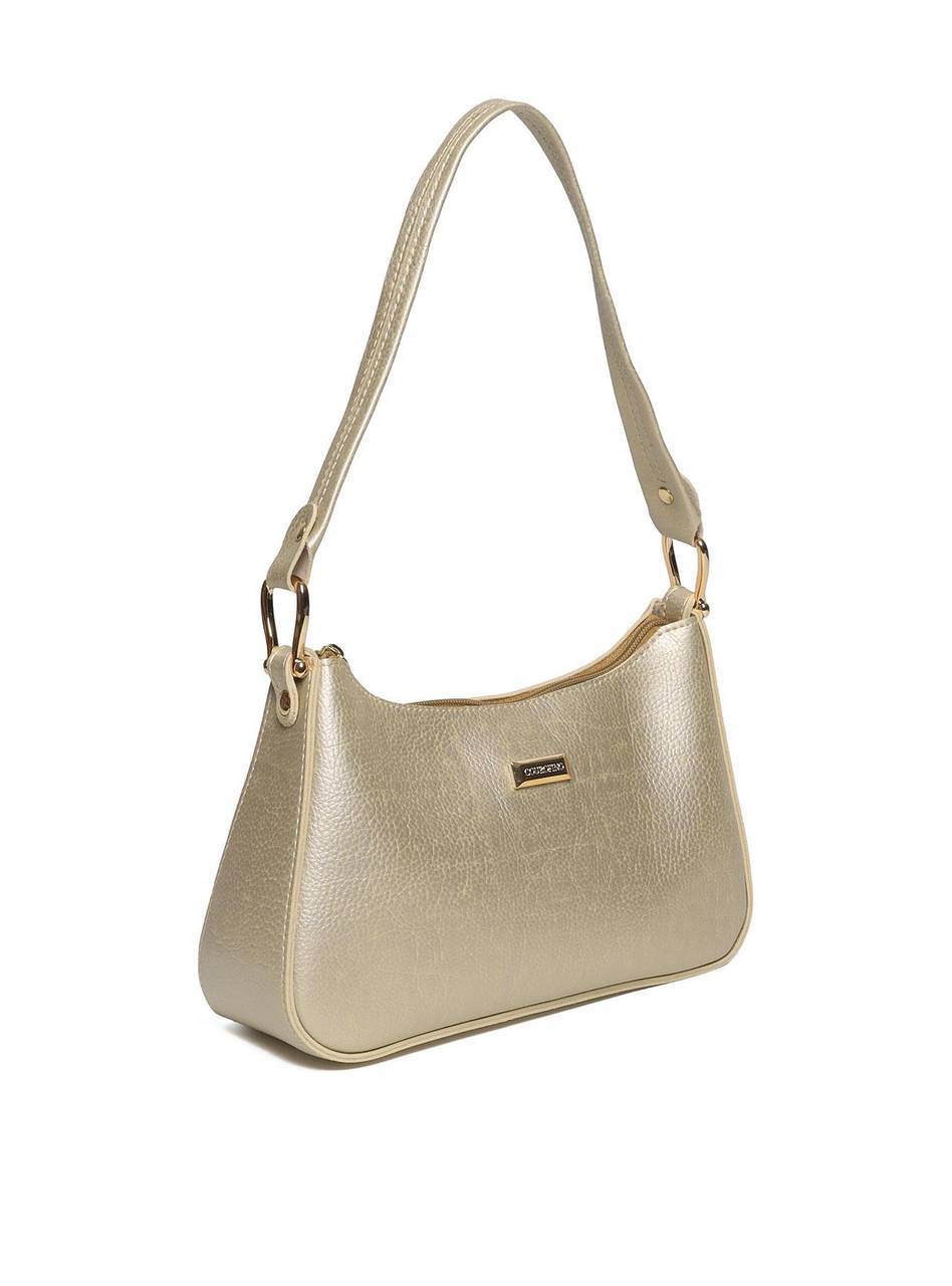 Bolsa Hobo Pequena Meia Lua - Ouro BSI-5421 - AU