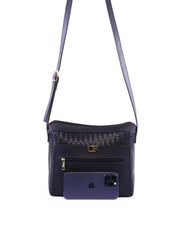 Bolsa Tote Transversal Quadrada - Preta BSI-6355 - PR
