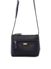 Bolsa Carteiro Transversal com Bolso Frontal - Preta BSI-6191 - PR