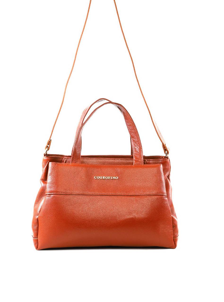 Bolsa Tote Média Couro Alça Removível Castor BSI-5838 - CS
