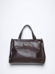 Bolsa Tote Média Couro Alça Removível Cacau BSI-5838 - CA