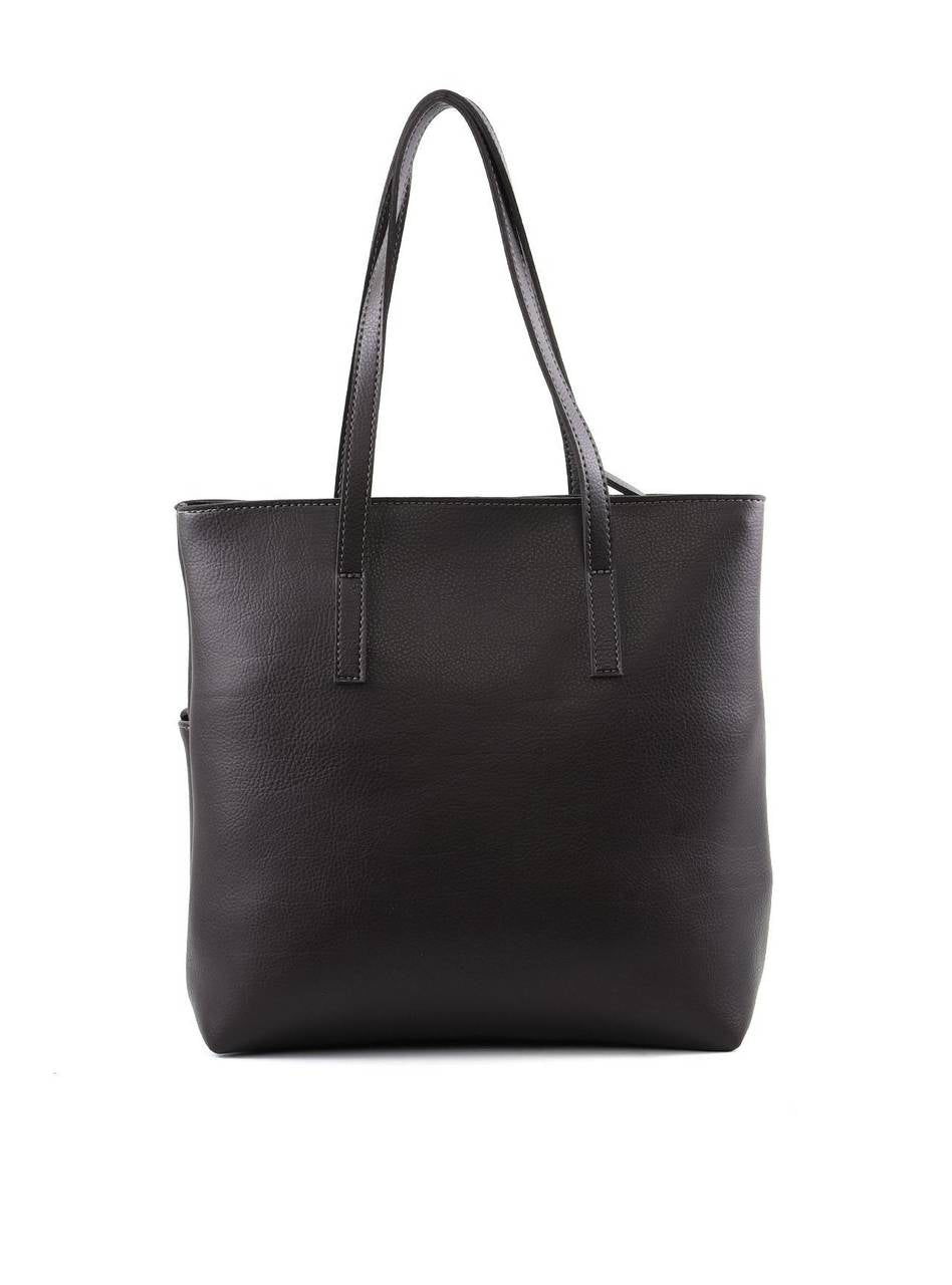 Bolsa Tote Transversal Média - Preta BSI-5748 - PR