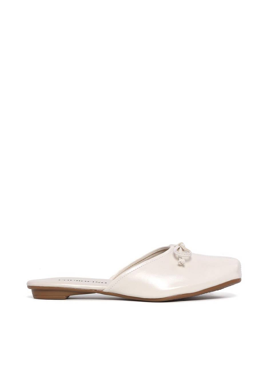 Mule Bico Quadrado Recorte Laço - Fenno SDI-12059 - FE