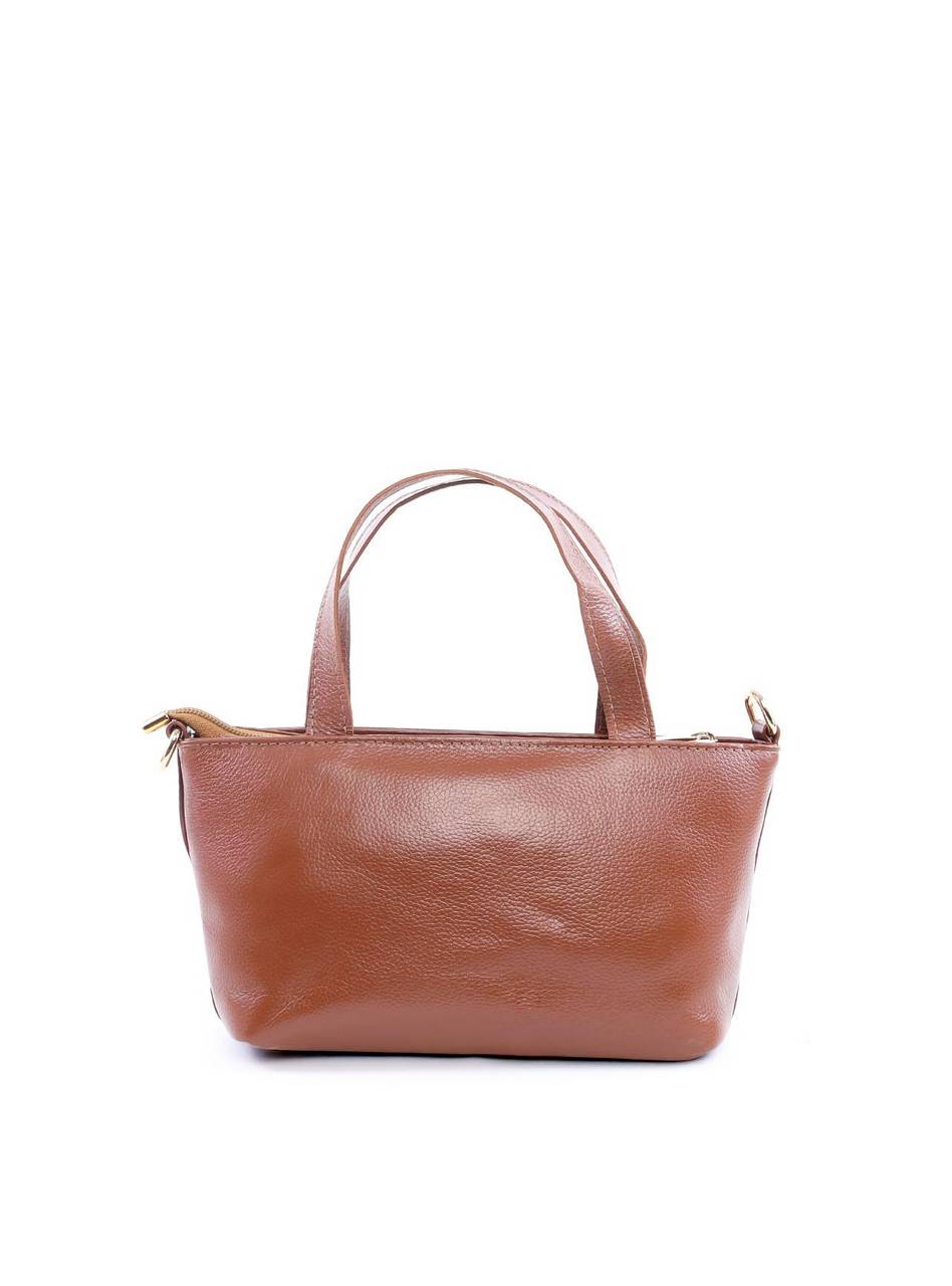 Bolsa Tote com Alça Dupla e Enfeite de Flor - Castor BSI-6111 - CS