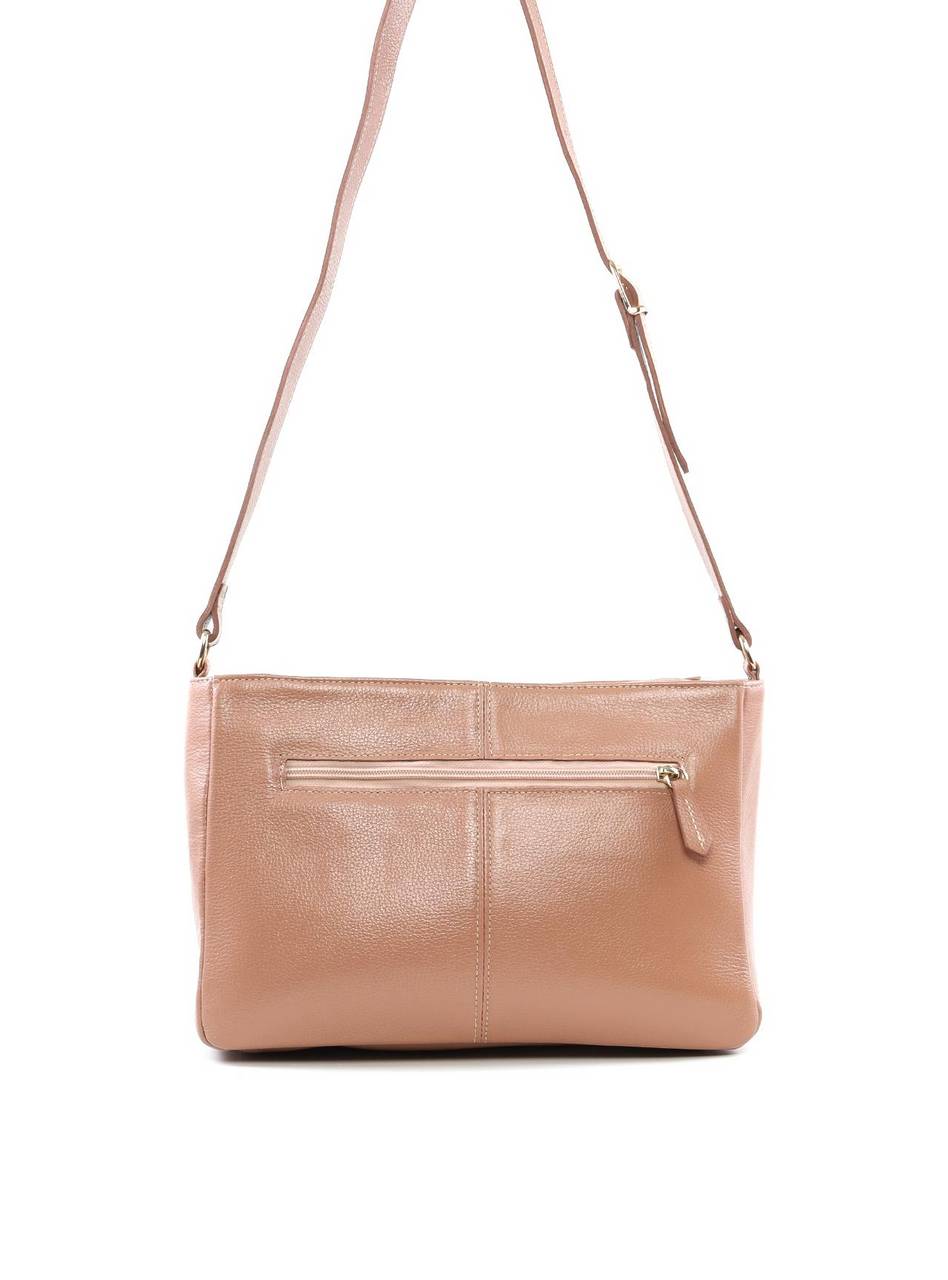 Bolsa Tote Transversal Média com Trança Frontal BSI-6489 - NU