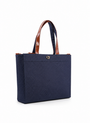 Bolsa Tote com Alça Dupla - Azul BSI-6220 - AZ