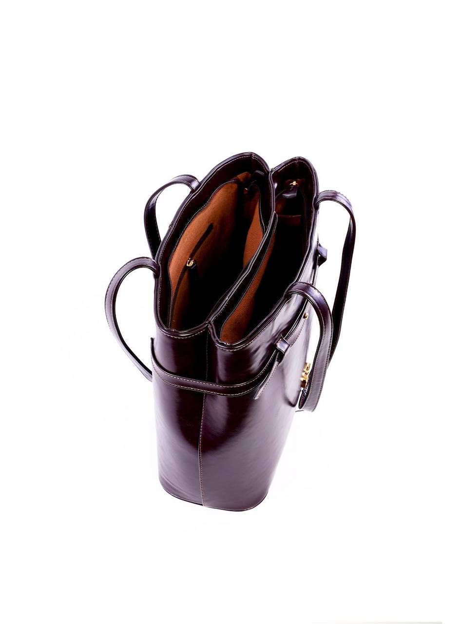 Bolsa Tote com Duas Divisórias - Cacau BSI-6259 - CA