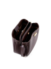 Bolsa Tote Transversal com 3 Divisórias - Cacau BSI-6411 - CA