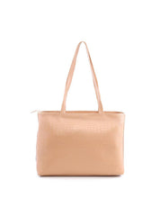 Bolsa Shopper Tiracolo com Bolso Grande Frontal - Nude BSI-6096 - NU