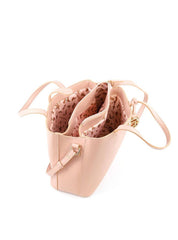 Bolsa Tote de Alça Dupla - Nude BSI-6117 - NU