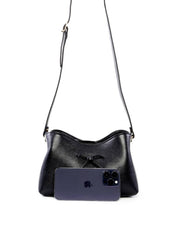 Bolsa Tote Pequena com Cordão - Preta BSI-6469 - PR