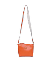 Bolsa Carteiro Tiracolo Sintético Alça com Ilhós Laranja - BSI-5968 - LR BSI-5968 - LR