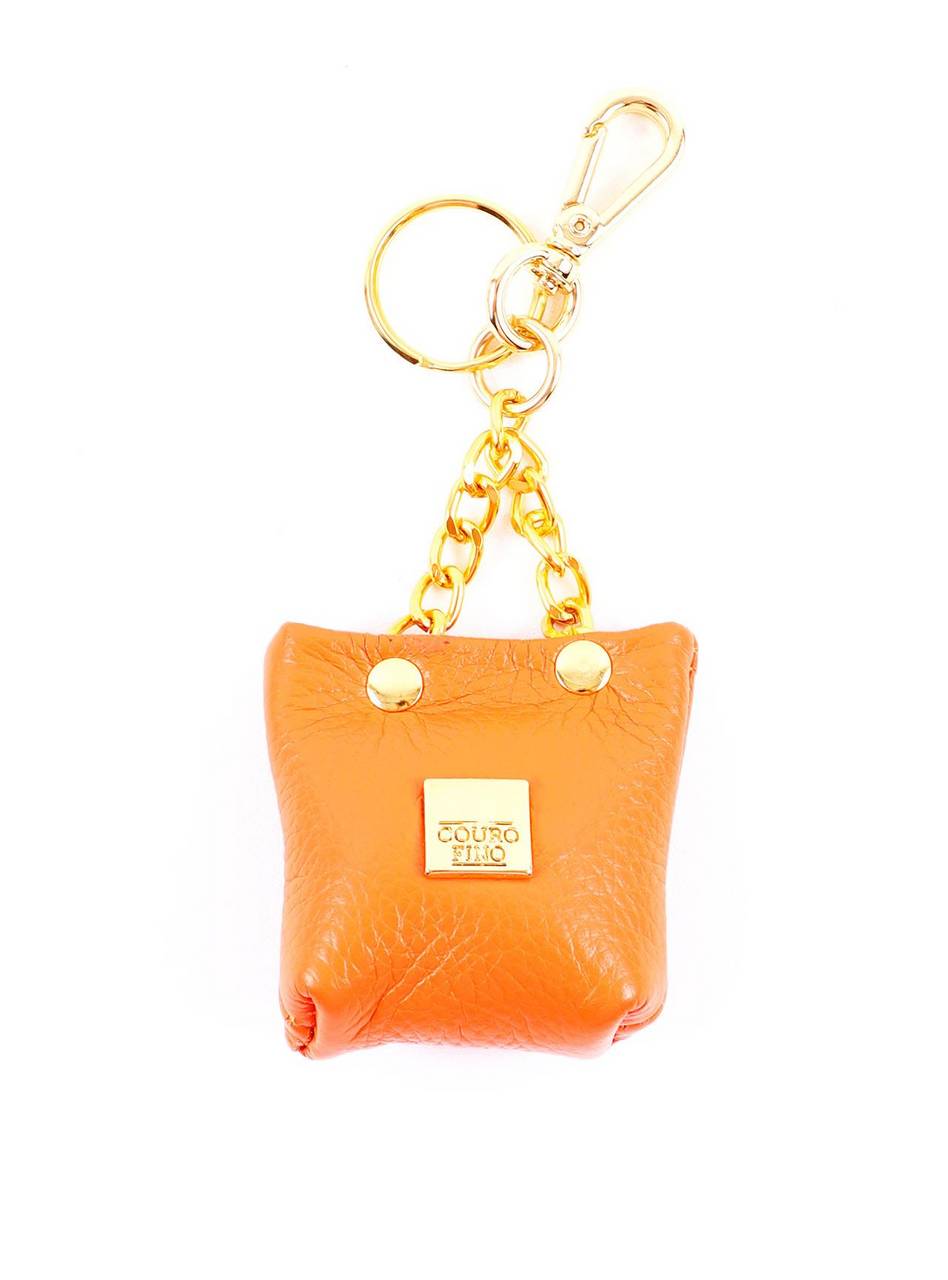 Chaveiro Feminino Mini Bolsa em Couro - Diversos CVI-172 - DV