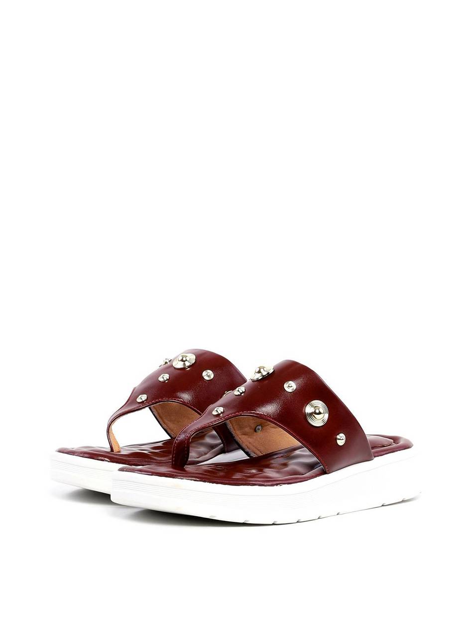 Flatform de Dedo com Tira Larga - Vinho SDI-11902 - VI