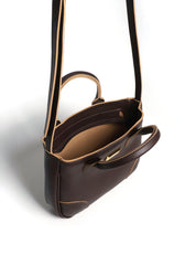 Bolsa Tote de Mão Média Transversal Cacau  BSI-5845 - CA