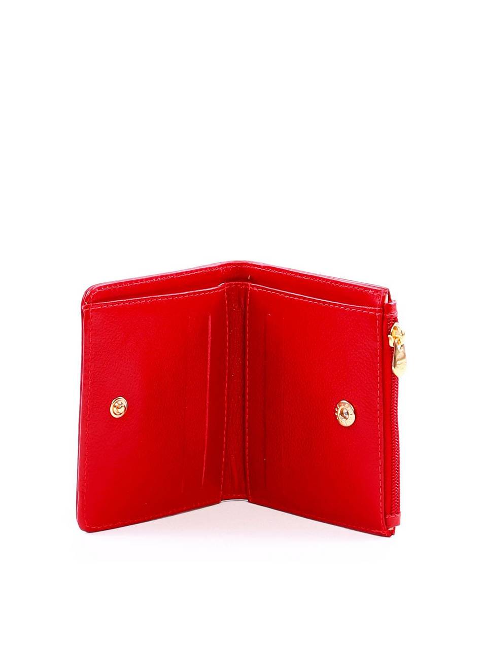 Carteira Feminina Slim em Couro - Vermelho CAI-1022 - VE