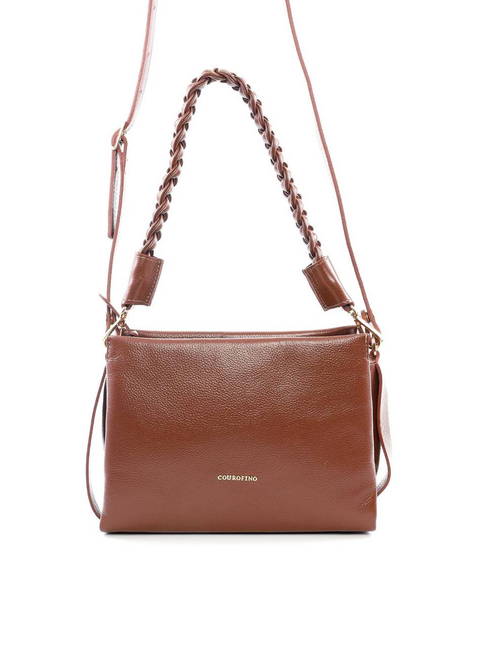 Bolsa Tote com Alça Trançada de Mão - Castor BSI-6078 - CS