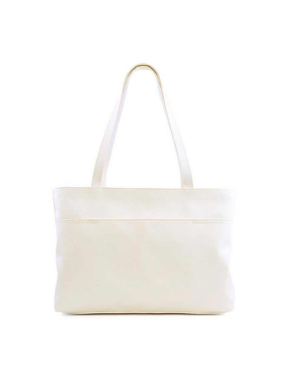 Bolsa Shopper com Detalhe de Recorte - Branca BSI-6160 - BR