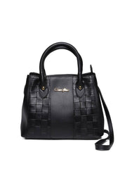 Bolsa Tote Mão Transversal Pequena Preta BSI-5766 - PR