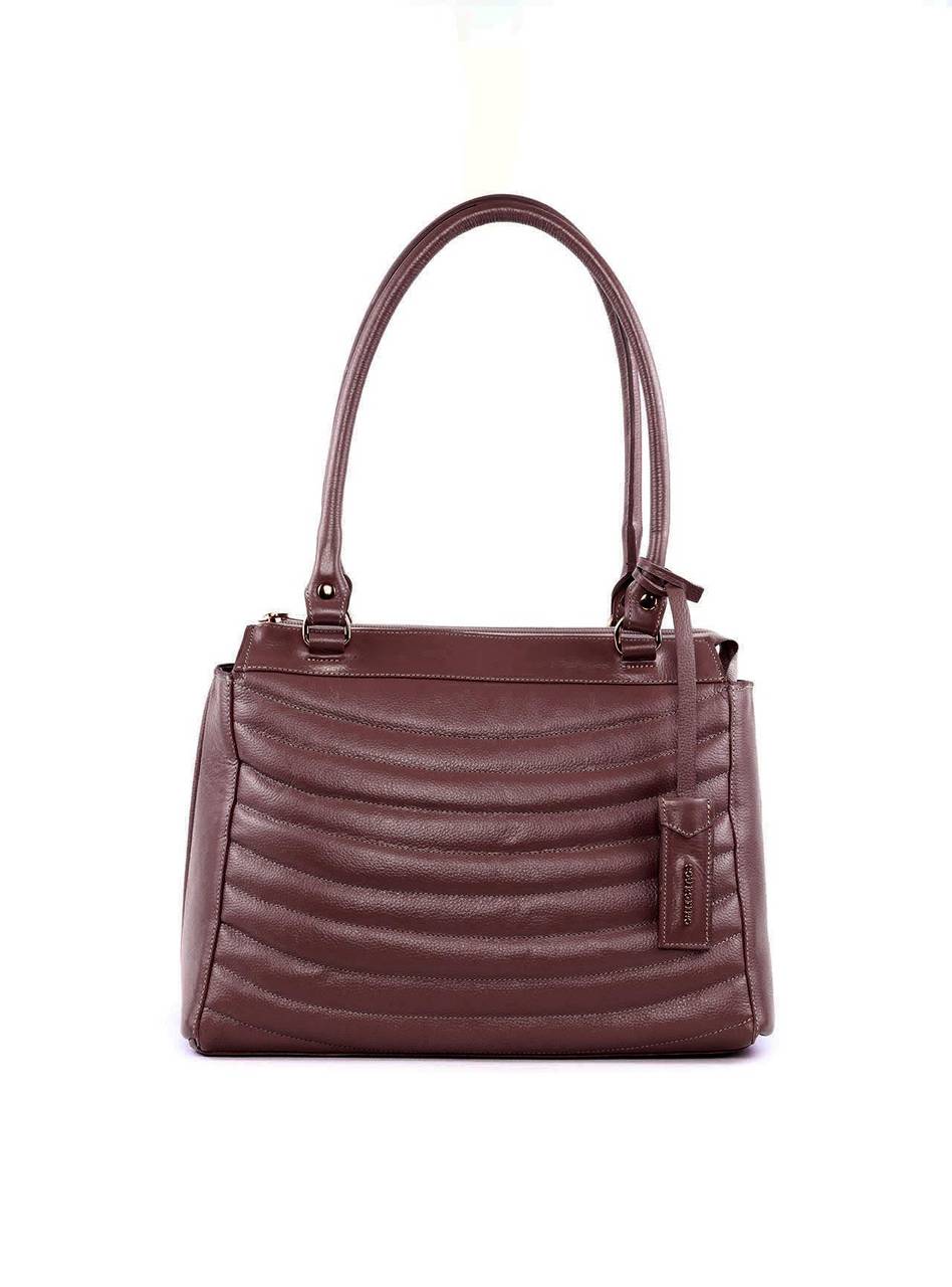 Bolsa Shopper Grande em Matelassê - Cacau BSI-6213 - CA