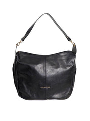 Bolsa Feminina Hobo Tiracolo Couro Preta BSI-5704 - PR
