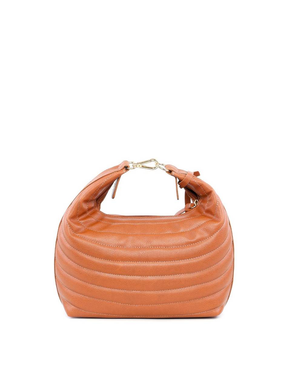 Bolsa Hobo em Matelasse com Fecho em Mosquetão - Castor BSI-6217 - CS