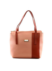 Bolsa Tote Média com Recortes - Nude BSI-6397 - NU