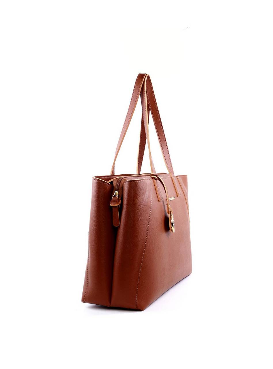 Bolsa Shopper com Charm de Strass - Cacau BSI-6048 - CA