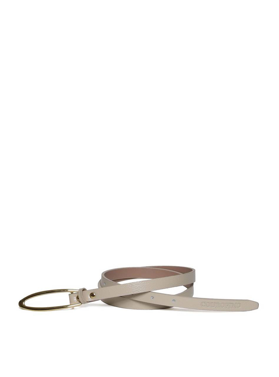 Cinto Feminino em Couro com Fivela Orgânica - Fenno CTI-971 - FE