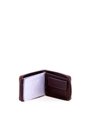 Carteira Masculina em Couro com Abotoadura Interna - Cacau CAI-296 - CA