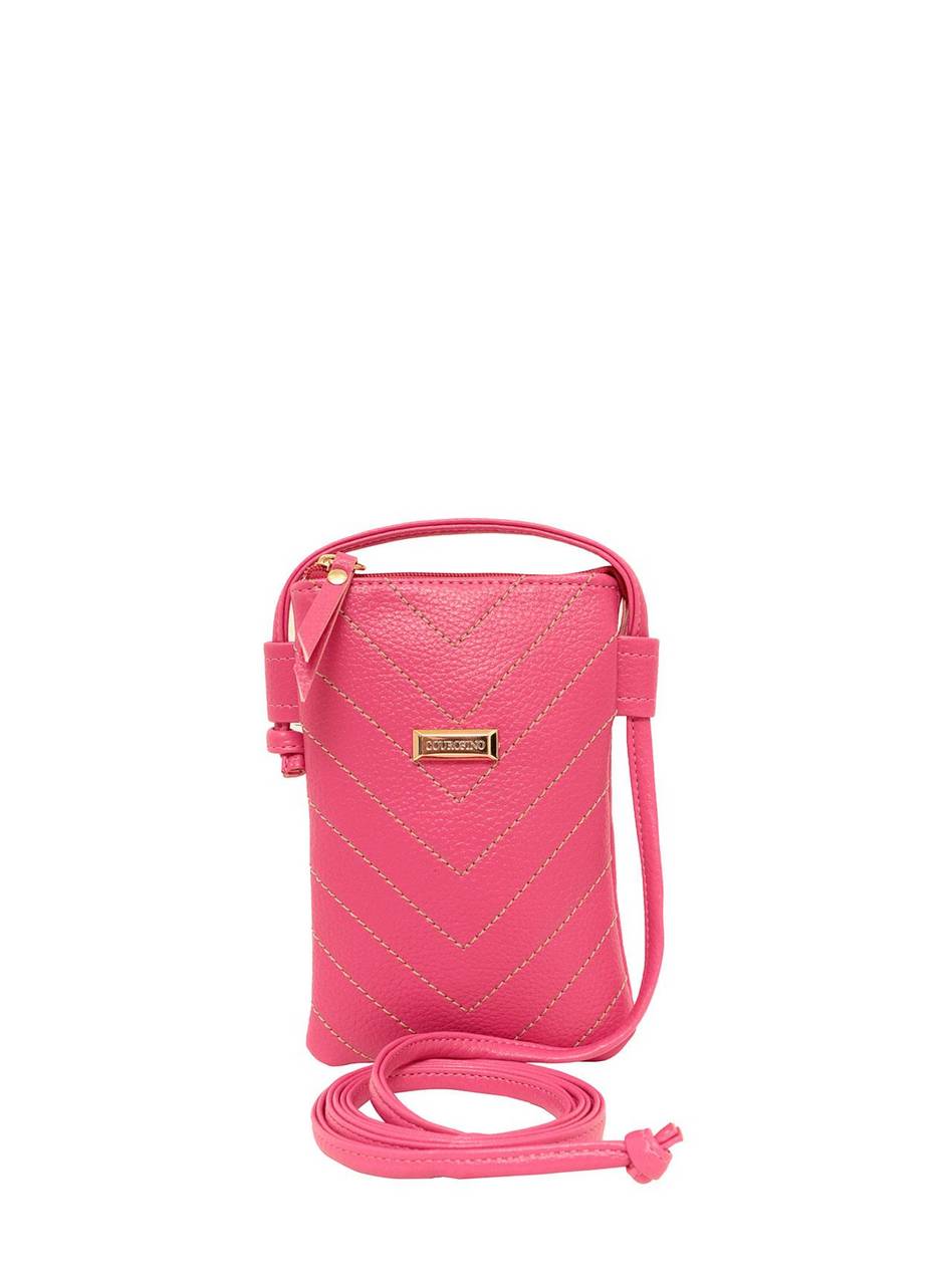 Bolsa Carteira Pequena Transversal Pink BSI-5320 - PK